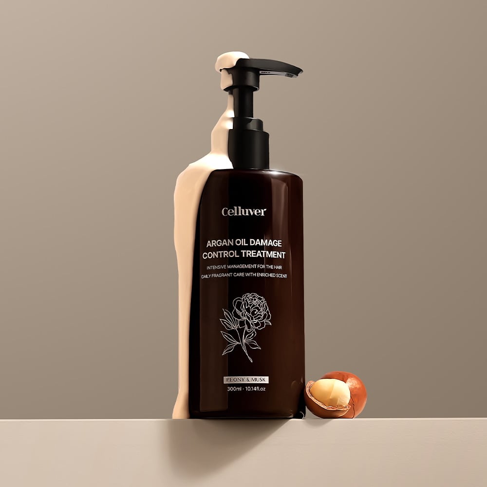 Argan Oil Damage Control Treatment 300ml by Celluver at GWENCHANDA Korean Cosmetics Shop - 4