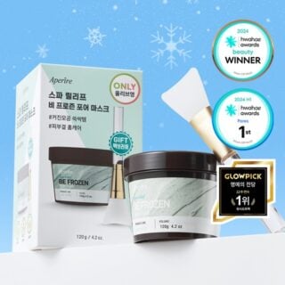 Spa Relief Be Frozen Pore Mask Special Set (+Pack Brush)