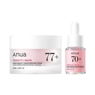 Peach 77 Niacin Enriched Cream 50ml set (+Serum 10ml)