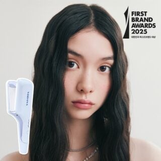 Triple Flow Wave Iron 40mm #Creamy Blue (Wave Perm)