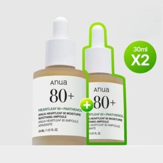 Heartleaf 80 Moisture Soothing Ampoule 30ml*2ea