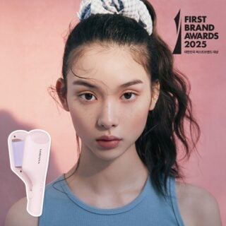 Compact Wave Iron 38mm Pink Lavender