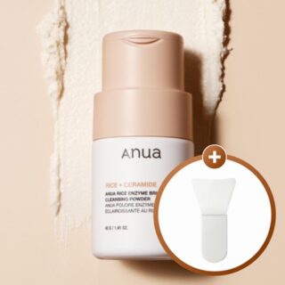 Rice Enzyme Brightening Cleansing Powder 40g Set (+Pack Brush)
