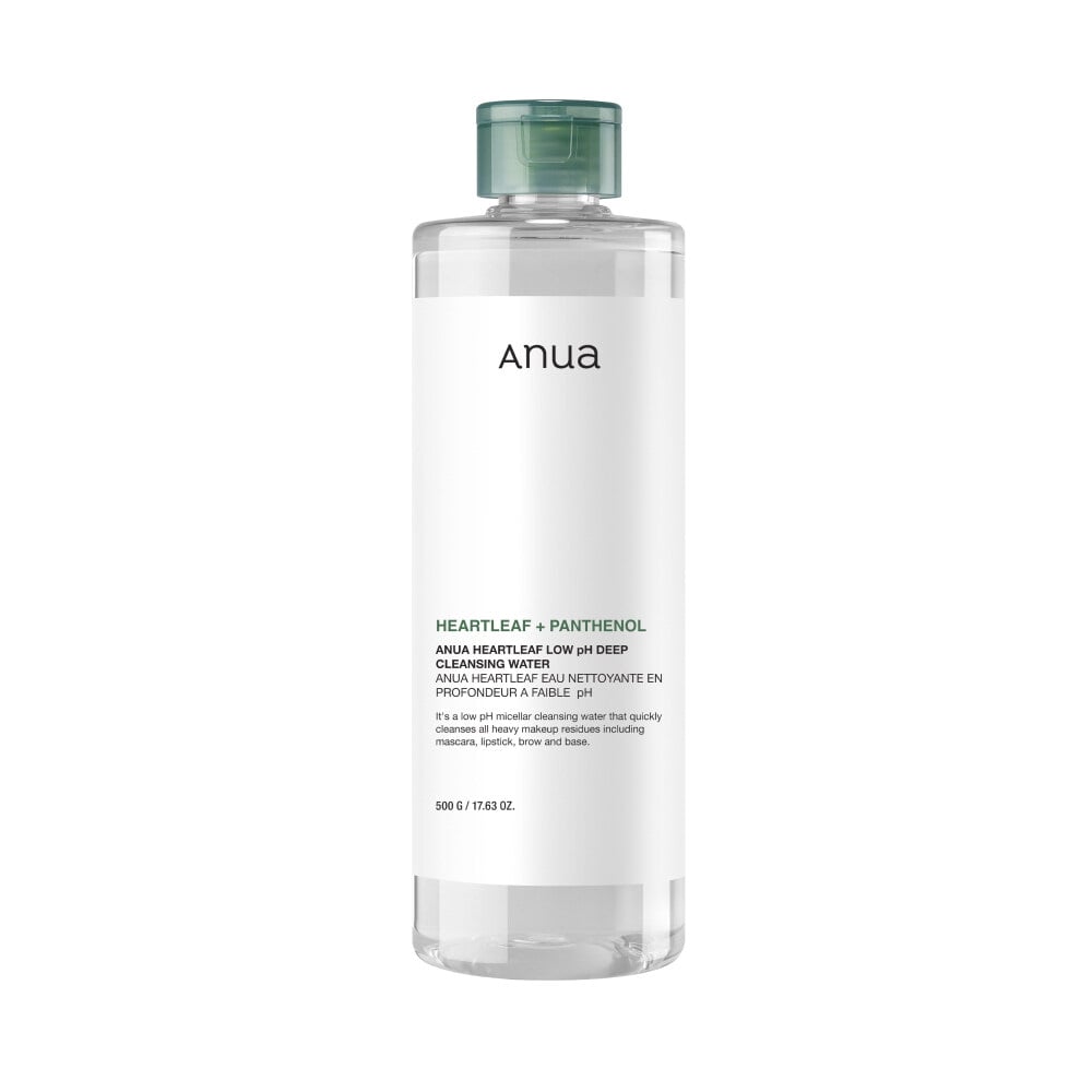 Heartleaf Low pH Deep Cleansing Water 500g by Anua at GWENCHANDA Korean Cosmetics Shop - 1