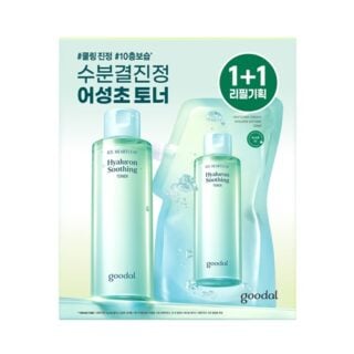 Ice Heartleaf Hyaluron Soothing Toner 350ml Set (+Soothing Toner Refill 350ml)