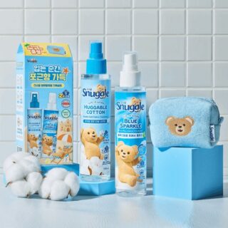 Fabric Freshener 150ml 2P Set (Huggable Cotton+Blue Sparkle+Terry Pouch)