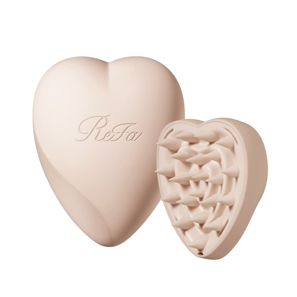Heart Brush For Scalp Matte Mocha by ReFa at GWENCHANDA Korean Cosmetics Shop - 2