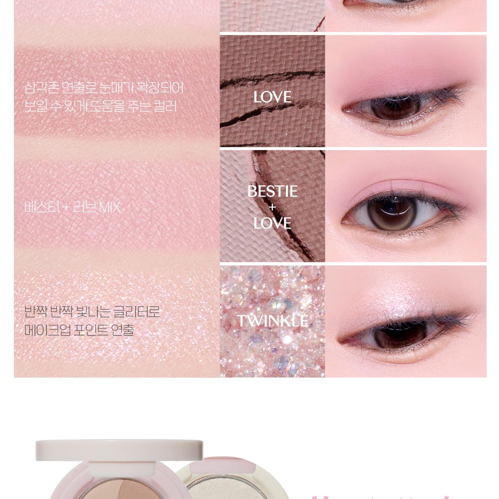 Loot At My Eyes Duo 2.3g (Bestie) by ETUDE at GWENCHANDA Korean Cosmetics Shop - 2