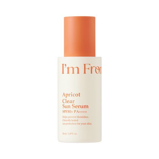 Apricot Clear Sun Serum 50ml by I'm from at GWENCHANDA Korean Cosmetics Shop - 2