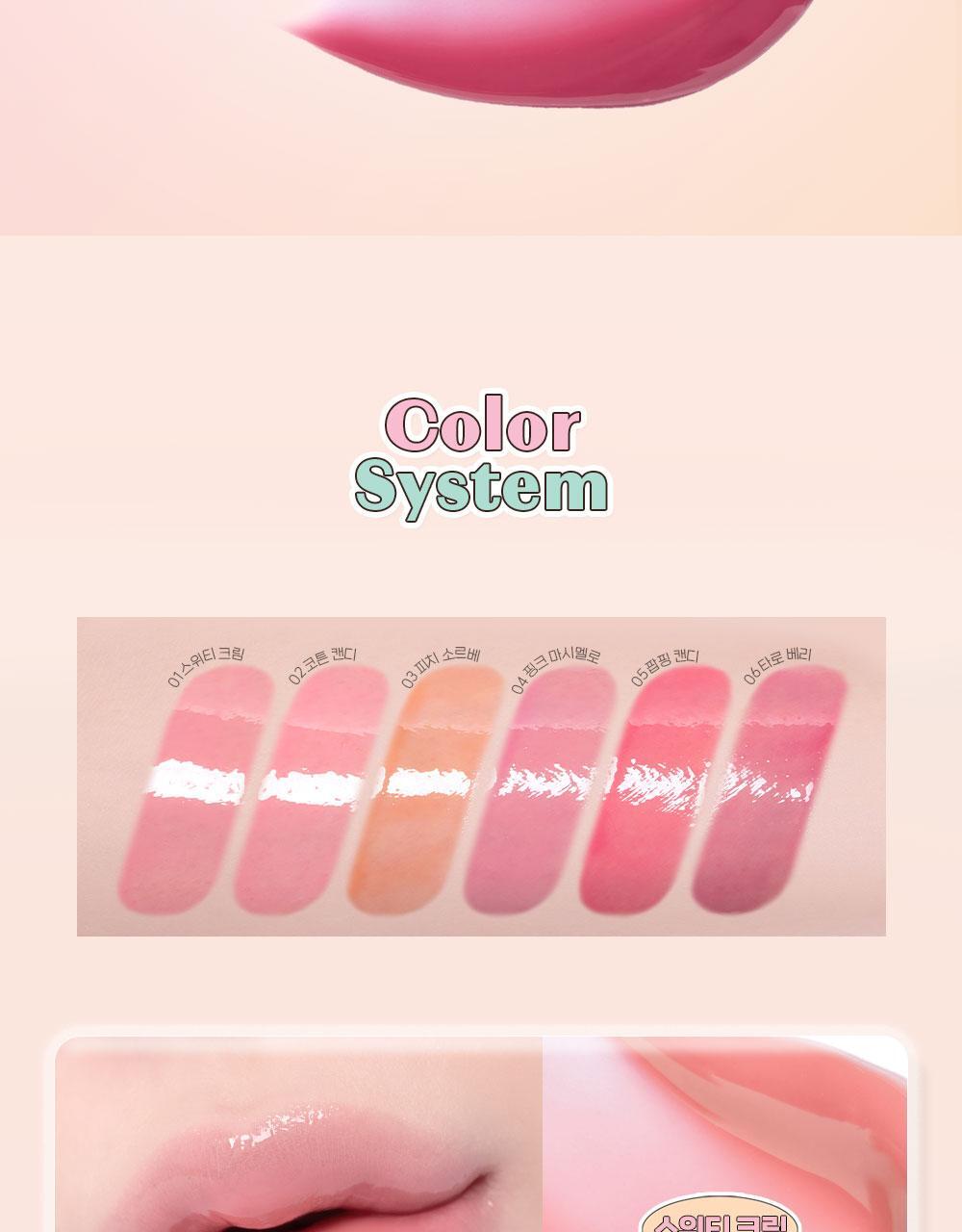 Over Glowy Gloss 3g by ETUDE at GWENCHANDA Korean Cosmetics Shop - 2