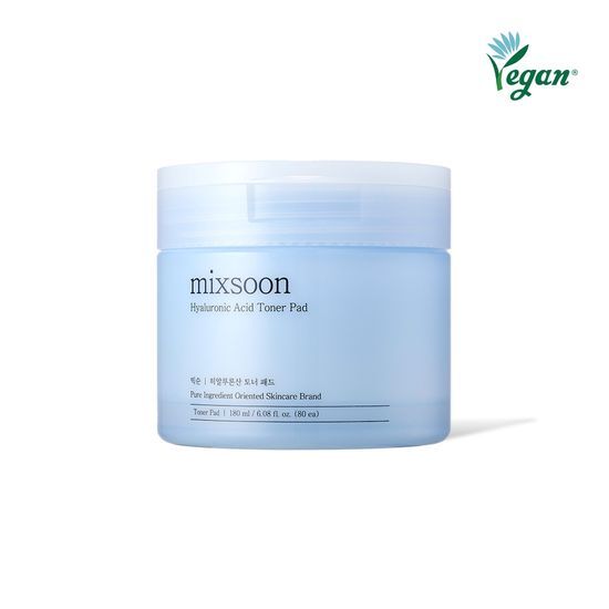 Hyaluronic Acid Toner Pad 80P by mixsoon at GWENCHANDA Korean Cosmetics Shop - 2