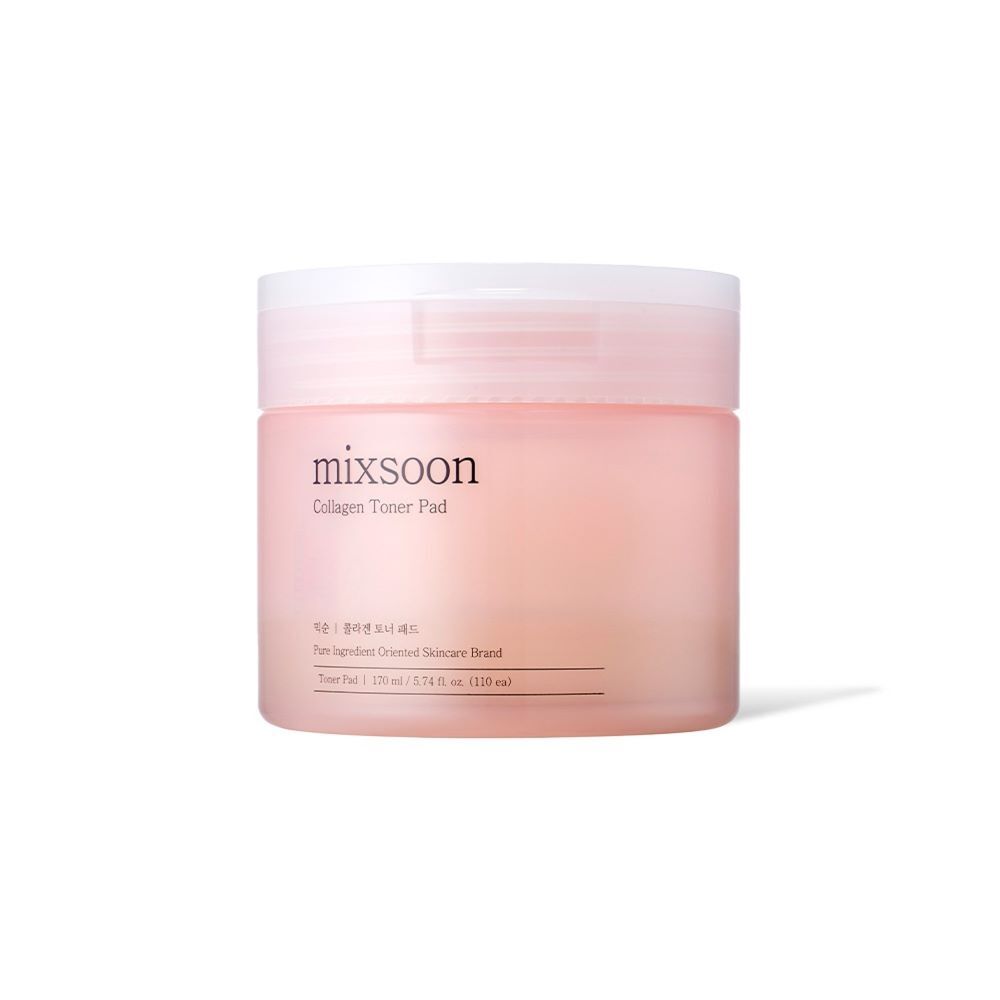 Collagen Toner Pad 110P by mixsoon at GWENCHANDA Korean Cosmetics Shop - 2