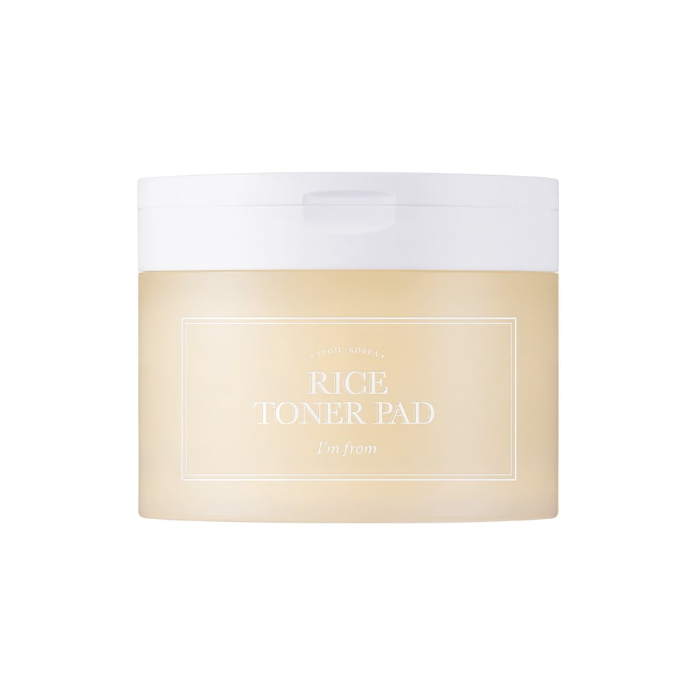 Rice Toner Pad 60P by I'm from at GWENCHANDA Korean Cosmetics Shop - 1