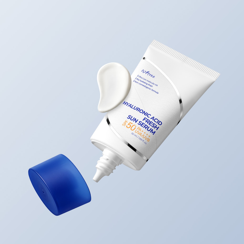 Hyaluronic Acid Fresh Sun Serum 50ml by Isntree at GWENCHANDA Korean Cosmetics Shop - 2