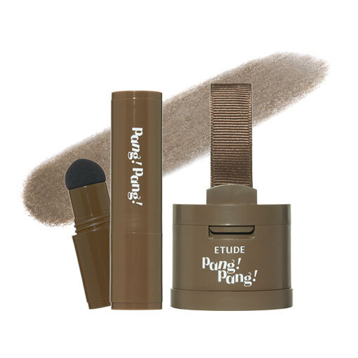 Pang Pang Hair Shadow 02 Light Brown Set (+Mini Stick) by ETUDE at GWENCHANDA Korean Cosmetics Shop - 2