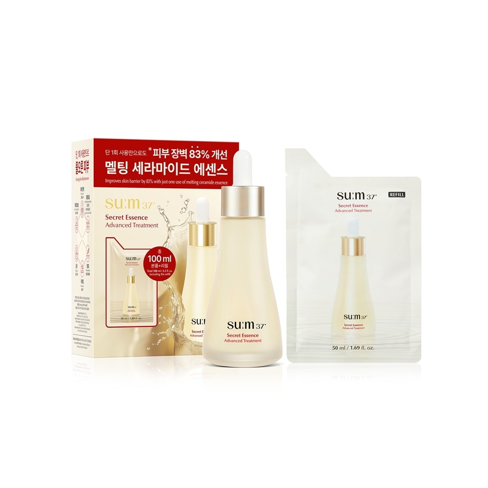 Secret Essence 50ml+50ml Refill Set by SUM37 at GWENCHANDA Korean Cosmetics Shop - 2