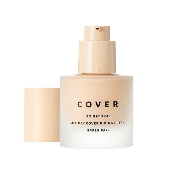 Powder4Room All Day Cover Fixing Cream 30ml by so natural at GWENCHANDA Korean Cosmetics Shop - 1