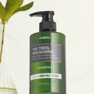 Tea Tree & Macadamia Deep Cleansing Shampoo For Oily Scalp 500ml #Cherry Blossom