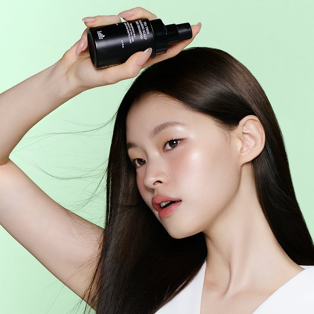 Tea Tree Calming Scalp Dry Shampoo 100ml by La'dor at GWENCHANDA Korean Cosmetics Shop - 1