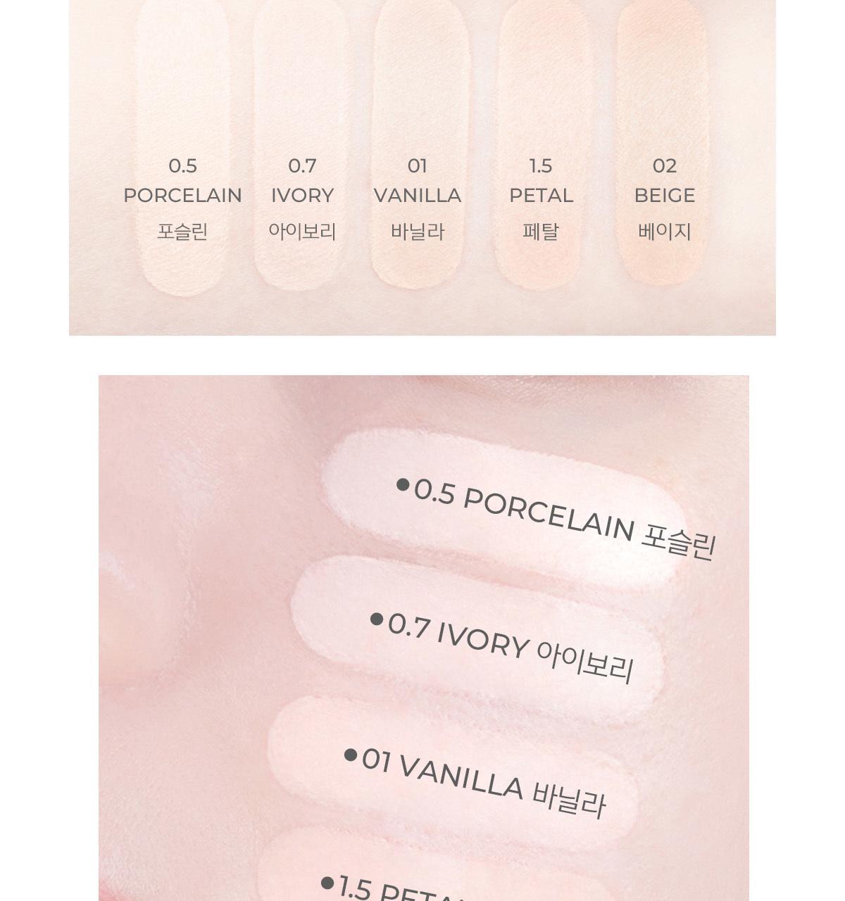 Hyper Fit Filter Cushion 13g Set (+Refill) by LUNA at GWENCHANDA Korean Cosmetics Shop - 3