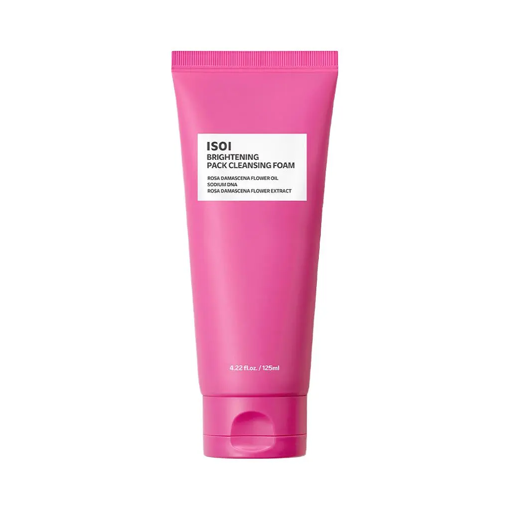 Brightening Pack Cleansing Foam 125ml by ISOI at GWENCHANDA Korean Cosmetics Shop - 5